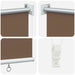 Buitenrolgordijn UV-bescherming Taupe 165 x 230 cm (B x H)