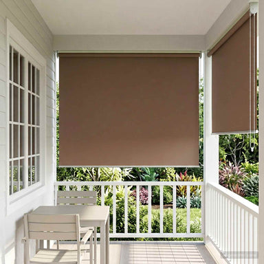 Buitenrolgordijn UV-bescherming Taupe 165 x 230 cm (B x H)