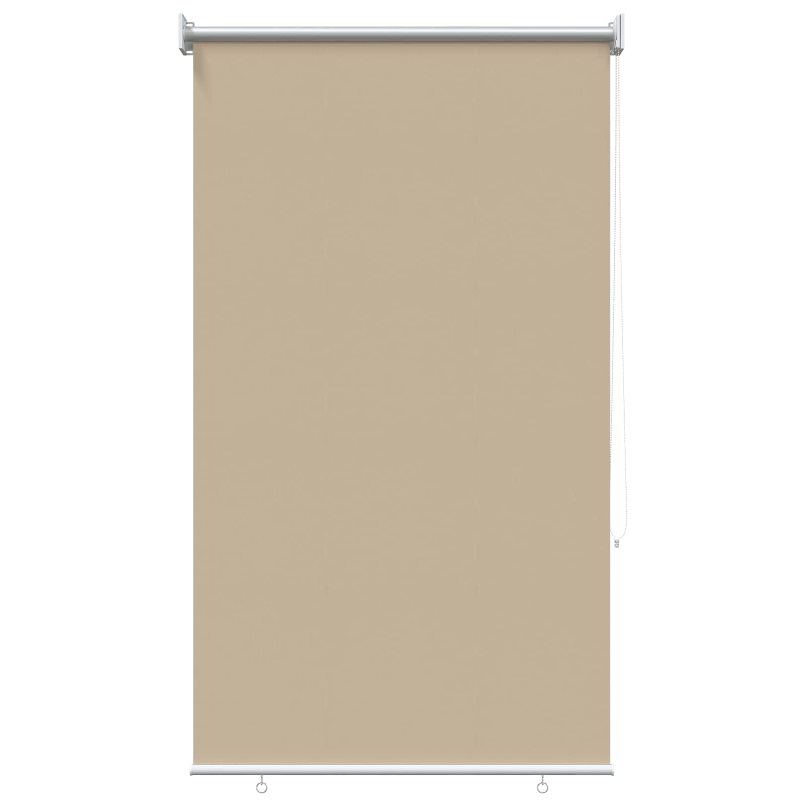 Buitenrolgordijn UV-bescherming Beige 105 x 140 cm (B x H)