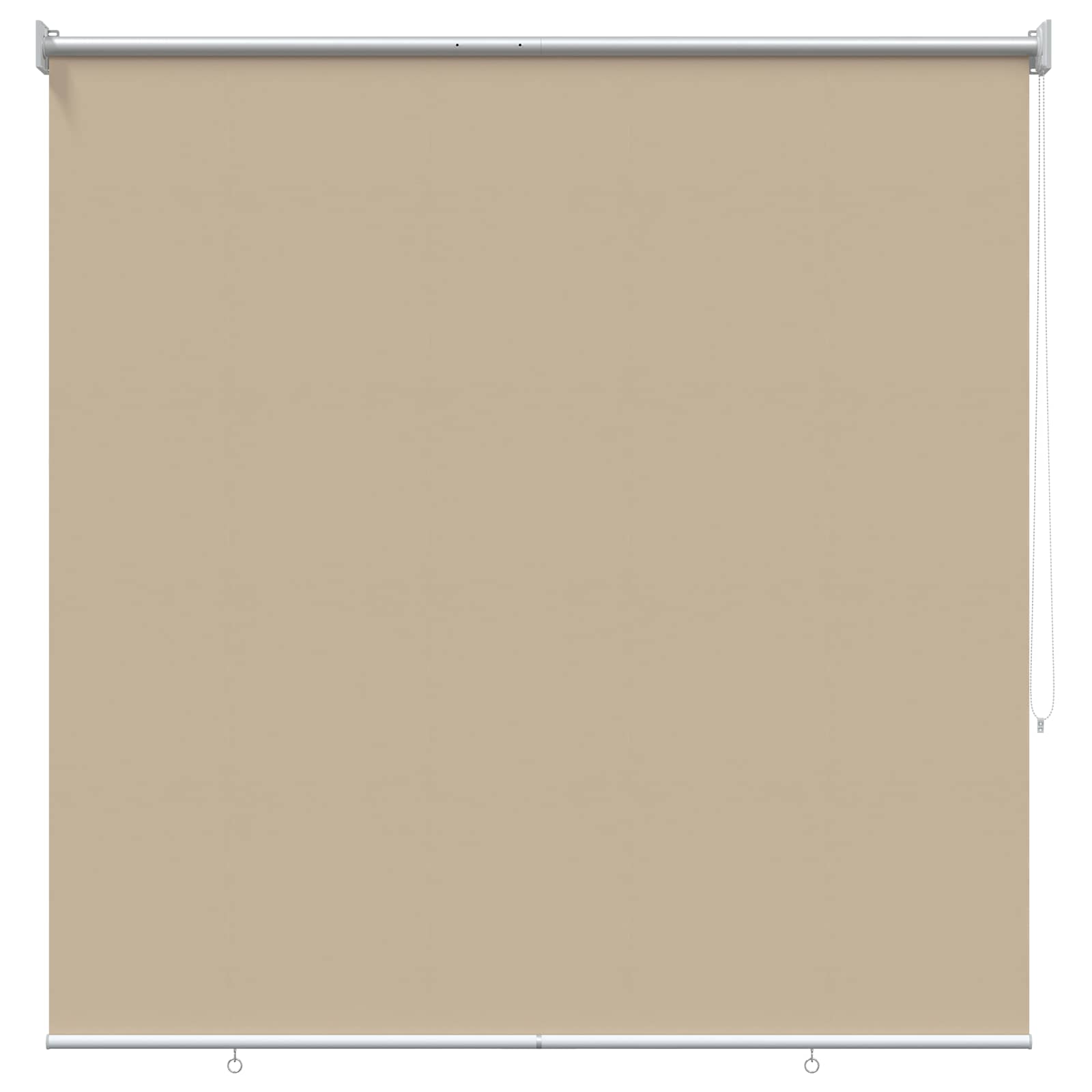 Buitenrolgordijn UV-bescherming Beige 125 x 140 cm (B x H)