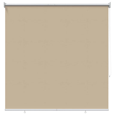 Buitenrolgordijn UV-bescherming Beige 125 x 140 cm (B x H)
