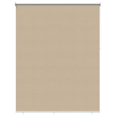 Buitenrolgordijn UV-bescherming Beige 185 x 140 cm (B x H)