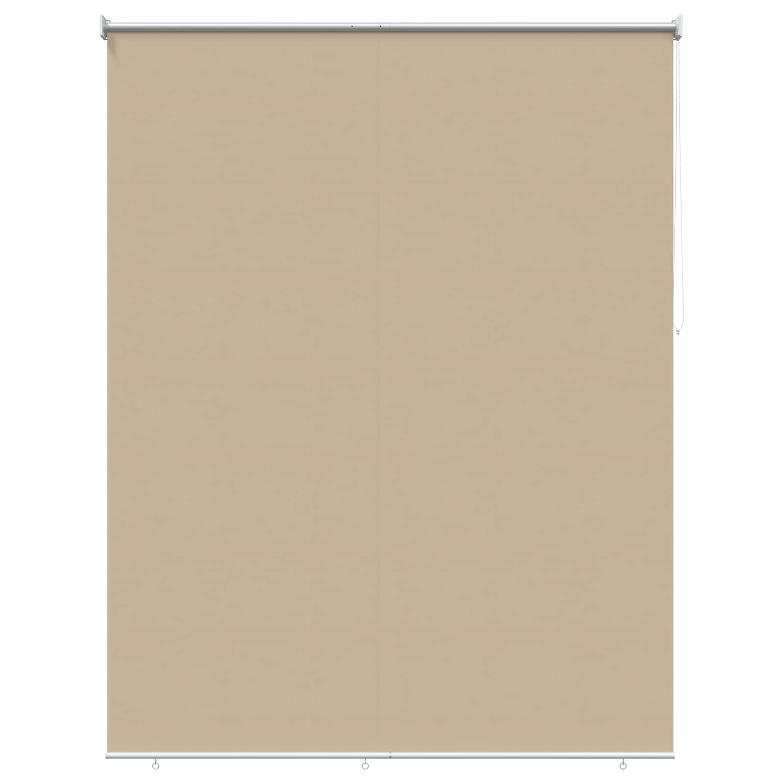 Buitenrolgordijn UV-bescherming Beige 205 x 140 cm (B x H)