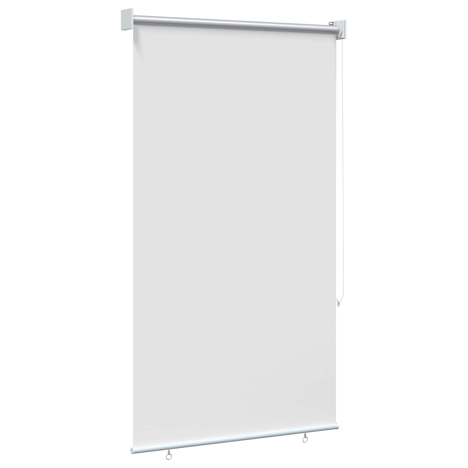 Buitenrolgordijn UV-bescherming Wit 65 x 140 cm (B x H)