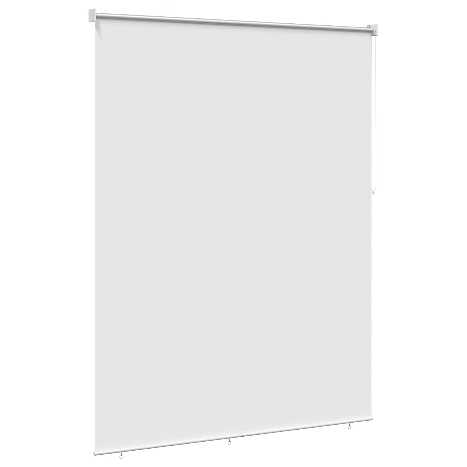 Buitenrolgordijn UV-bescherming Wit 185 x 140 cm (B x H)