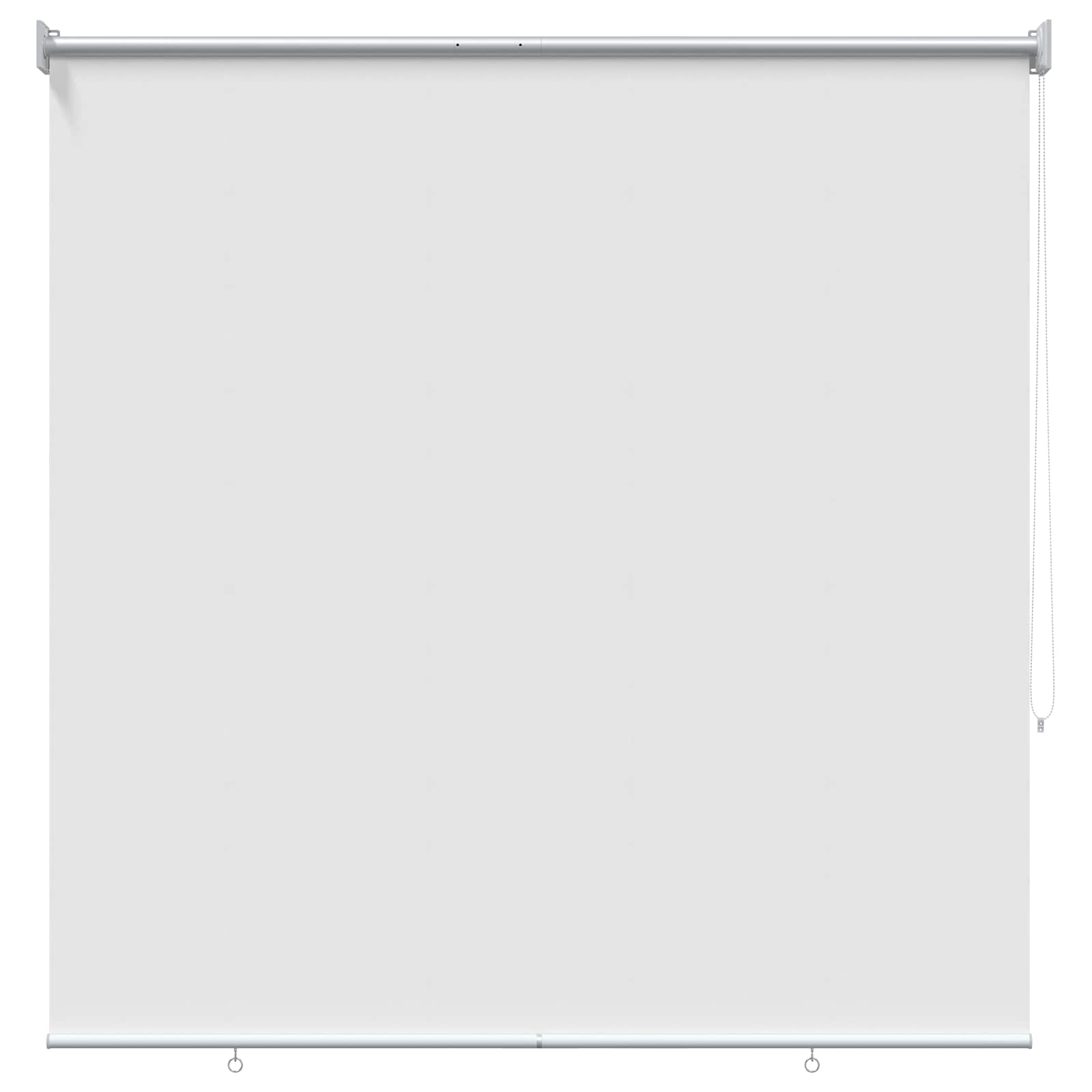 Buitenrolgordijn UV-bescherming Wit 145 x 230 cm (B x H)