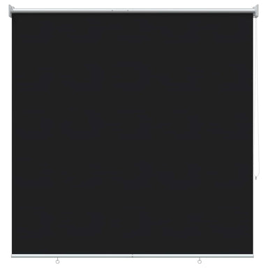 Buitenrolgordijn UV-bescherming Zwart 125 x 140 cm (B x H)