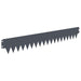 Tuinrand 50 st 103 x 15 cm metaal Antracietkleurig