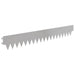 Tuinrand 10 st 103 x 15 cm metaal Zilverkleurig