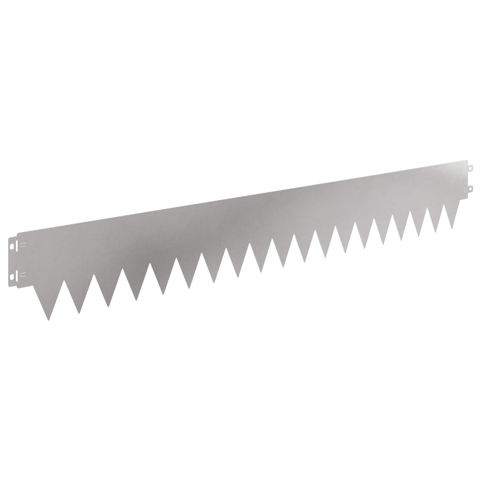 Tuinrand 30 st 103 x 15 cm metaal Zilverkleurig