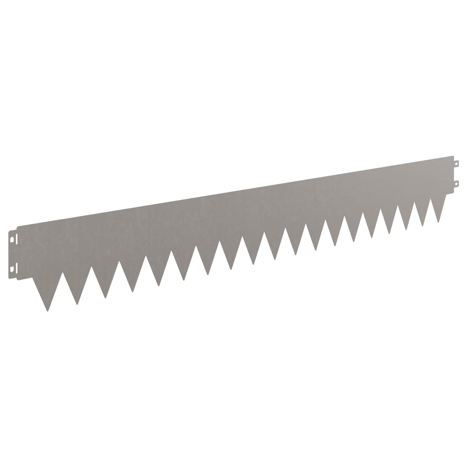 Tuinrand 20 st 103 x 15 cm metaal Roestig