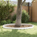 Tuinrand 10 st 103 x 20 cm metaal Wit