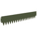 Tuinrand 20 st 103 x 20 cm metaal Olijfgroen