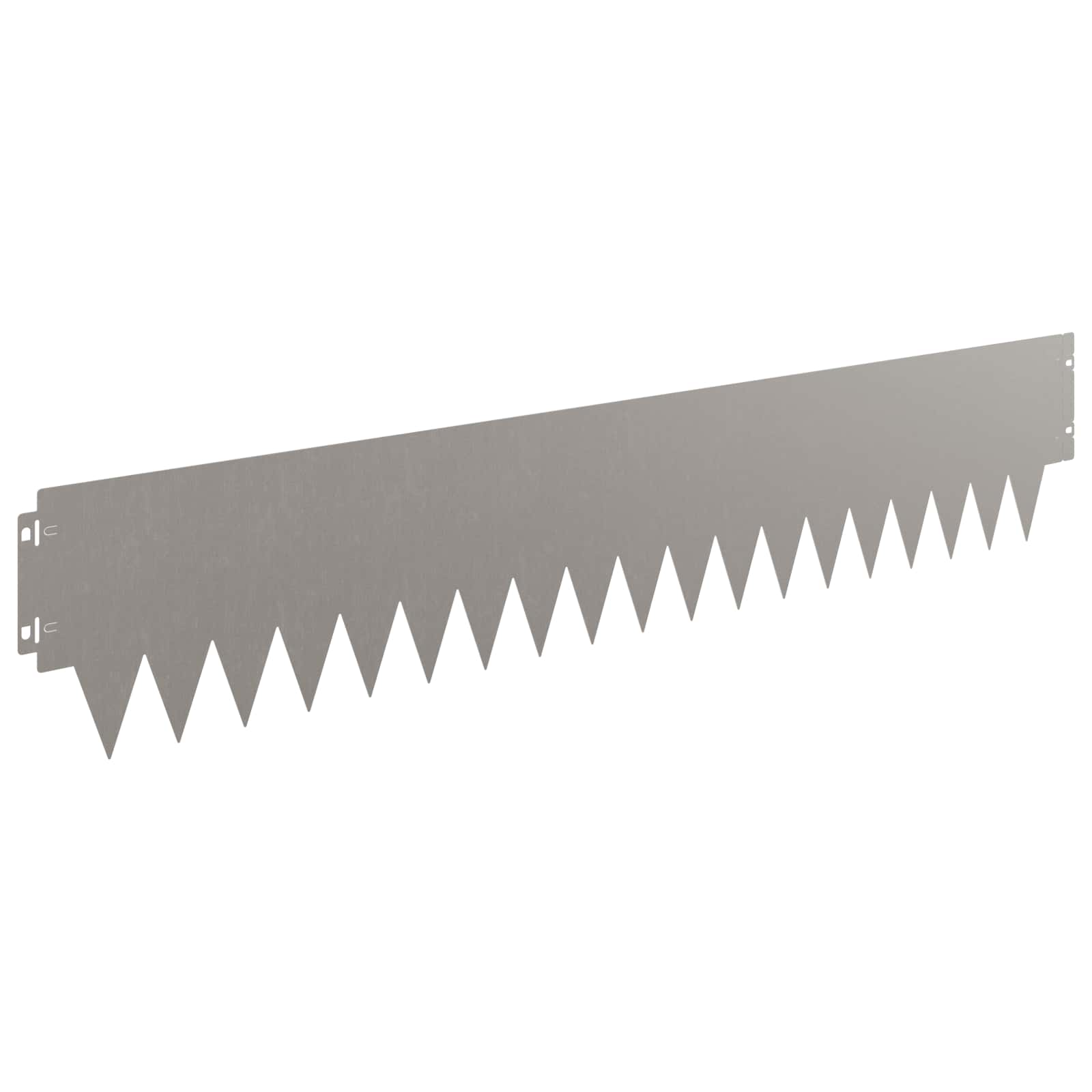 Tuinrand 20 st 103 x 20 cm metaal Roestig