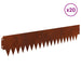 Tuinrand 20 st 103 x 20 cm metaal Roestig