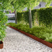 Tuinrand 30 st 103 x 20 cm metaal Roestig