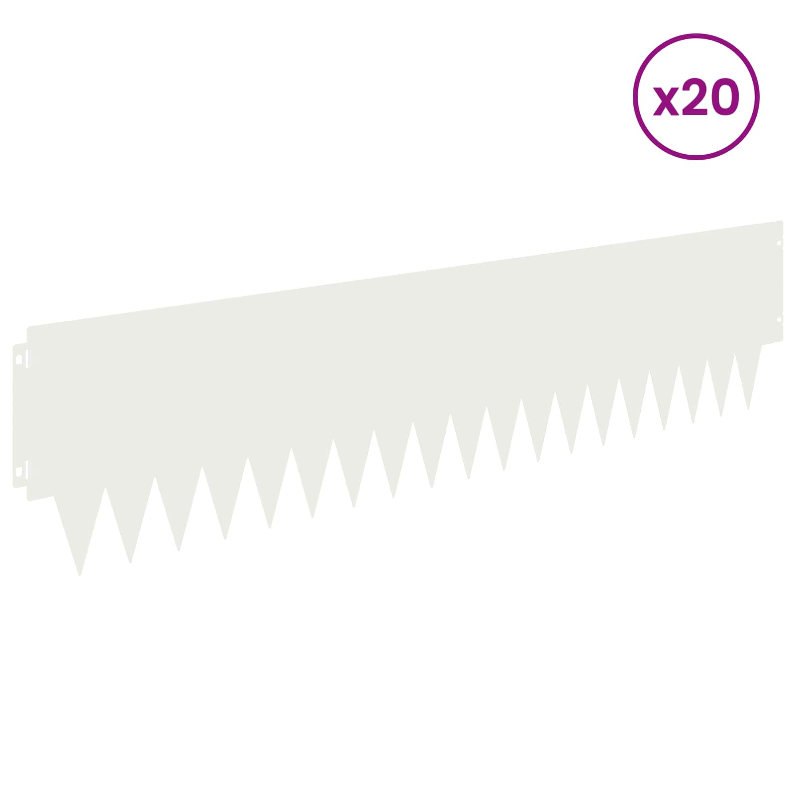 Tuinrand 20 st metaal