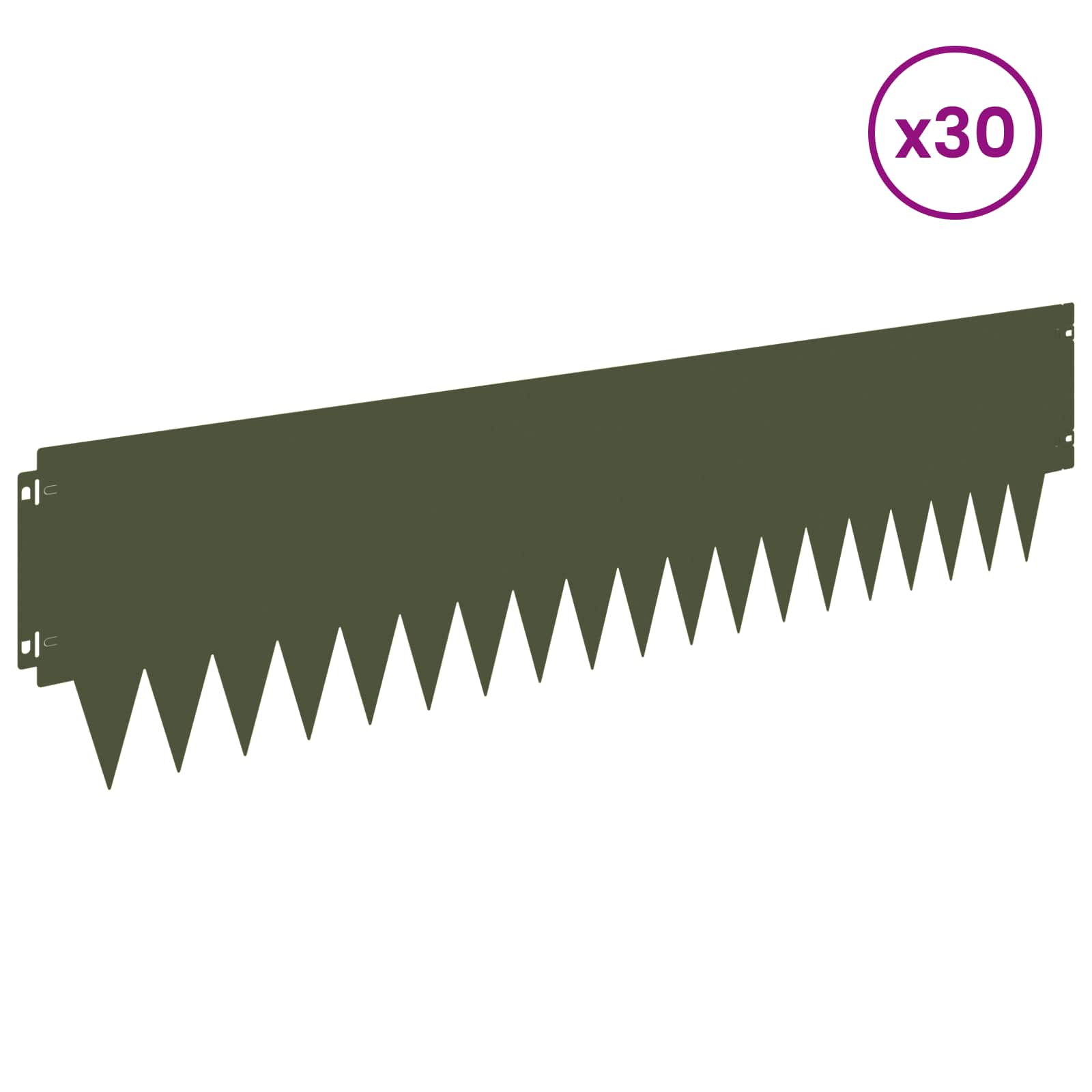 Tuinrand 30 st metaal