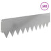 Tuinrand 10 st 103 x 30 cm metaal Zilverkleurig