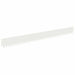 Gazonrand 20 st 103 x 10 cm Staal Wit