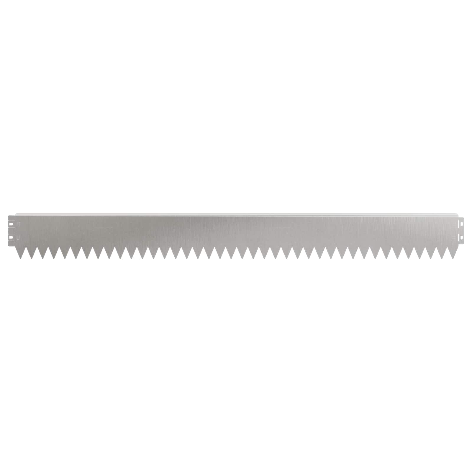 Gazonrand 50 st 103 x 10 cm Staal Zilverkleurig