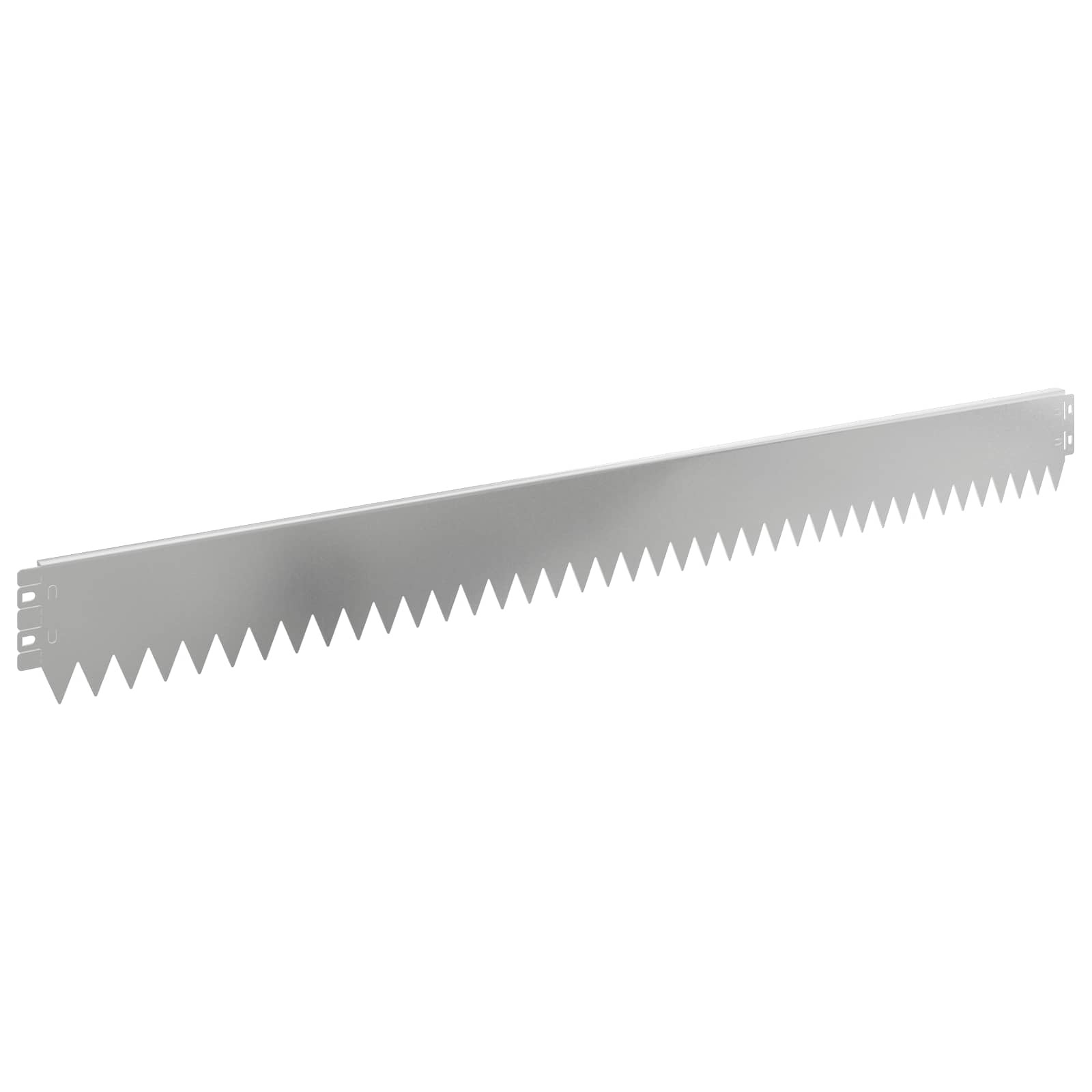 Gazonrand 10 st 103 x 10 cm Staal Zilverkleurig