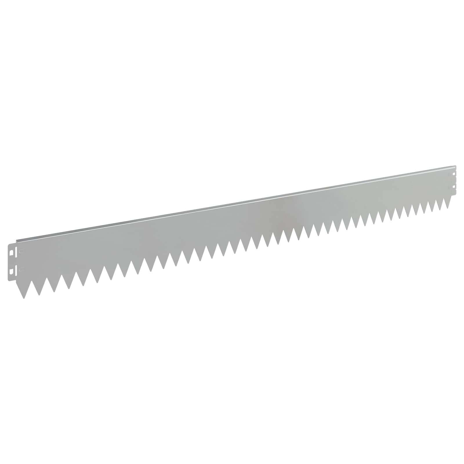 Gazonrand 50 st 103 x 10 cm Staal Zilverkleurig