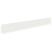 Gazonrand 20 st 103 x 15 cm Staal Wit