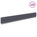 Gazonrand 20 st 103 x 15 cm Staal Antracietkleurig