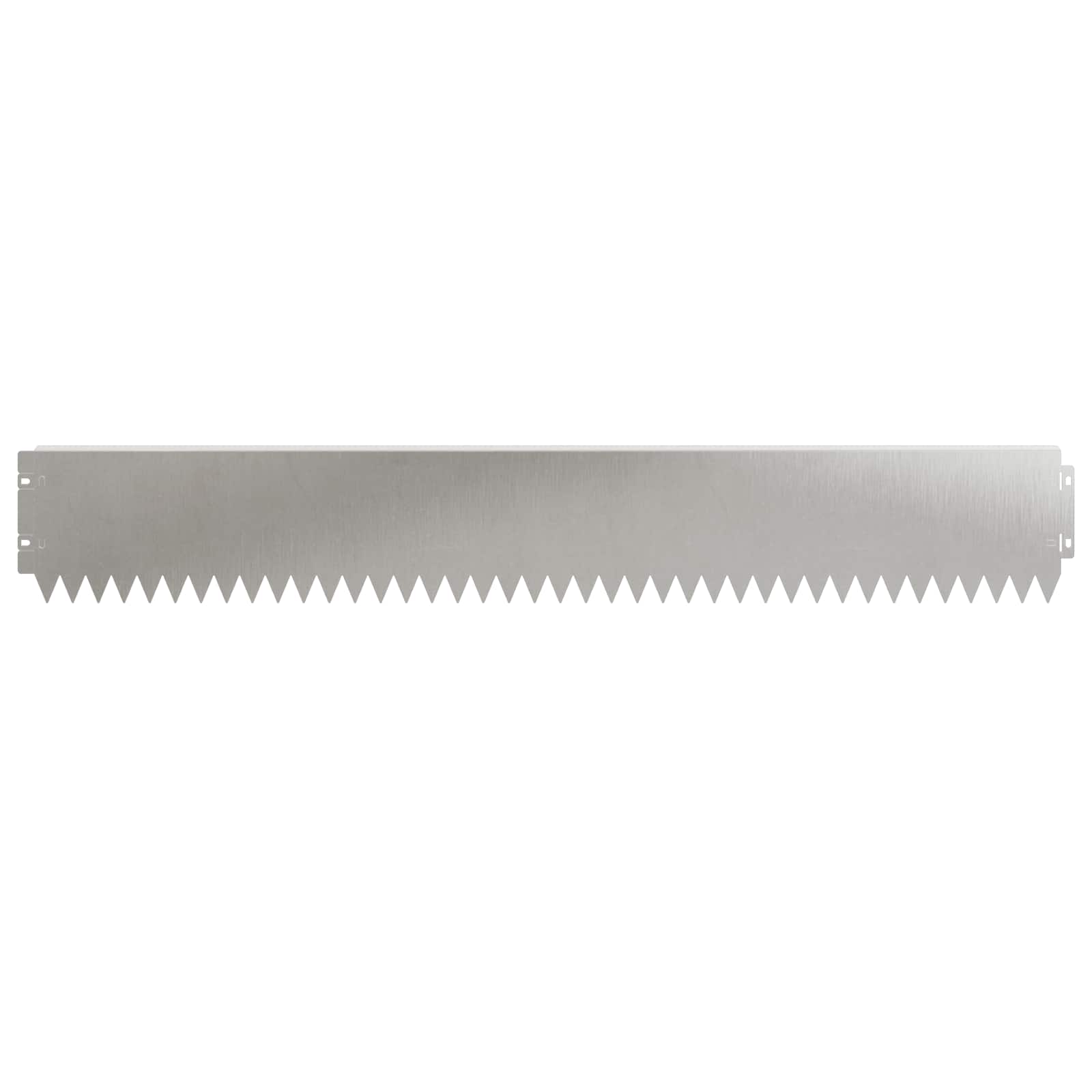 Gazonrand 10 st 103 x 15 cm Staal Zilverkleurig