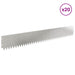 Gazonrand 20 st 103 x 15 cm Staal Zilverkleurig