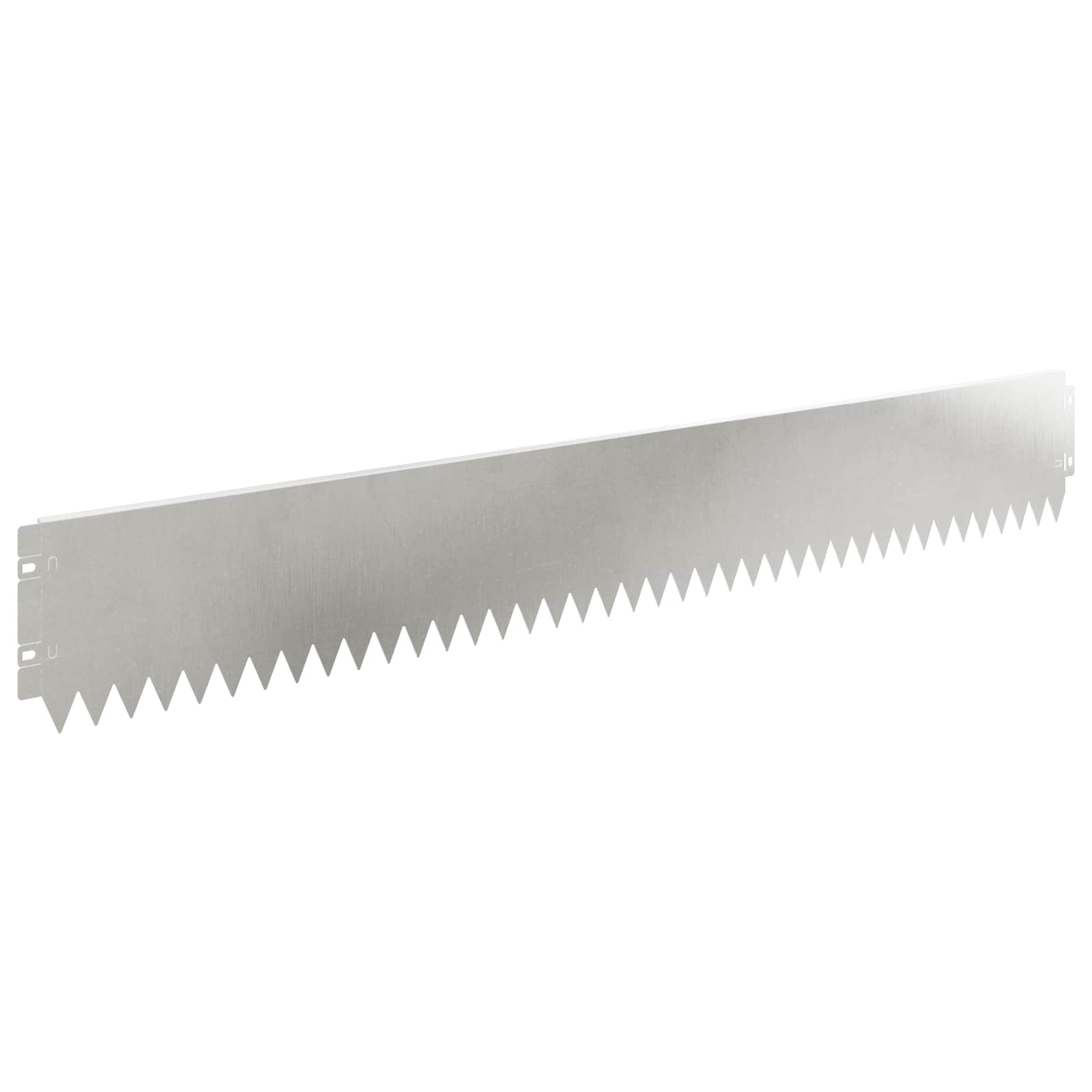 Gazonrand 30 st 103 x 15 cm Staal Zilverkleurig