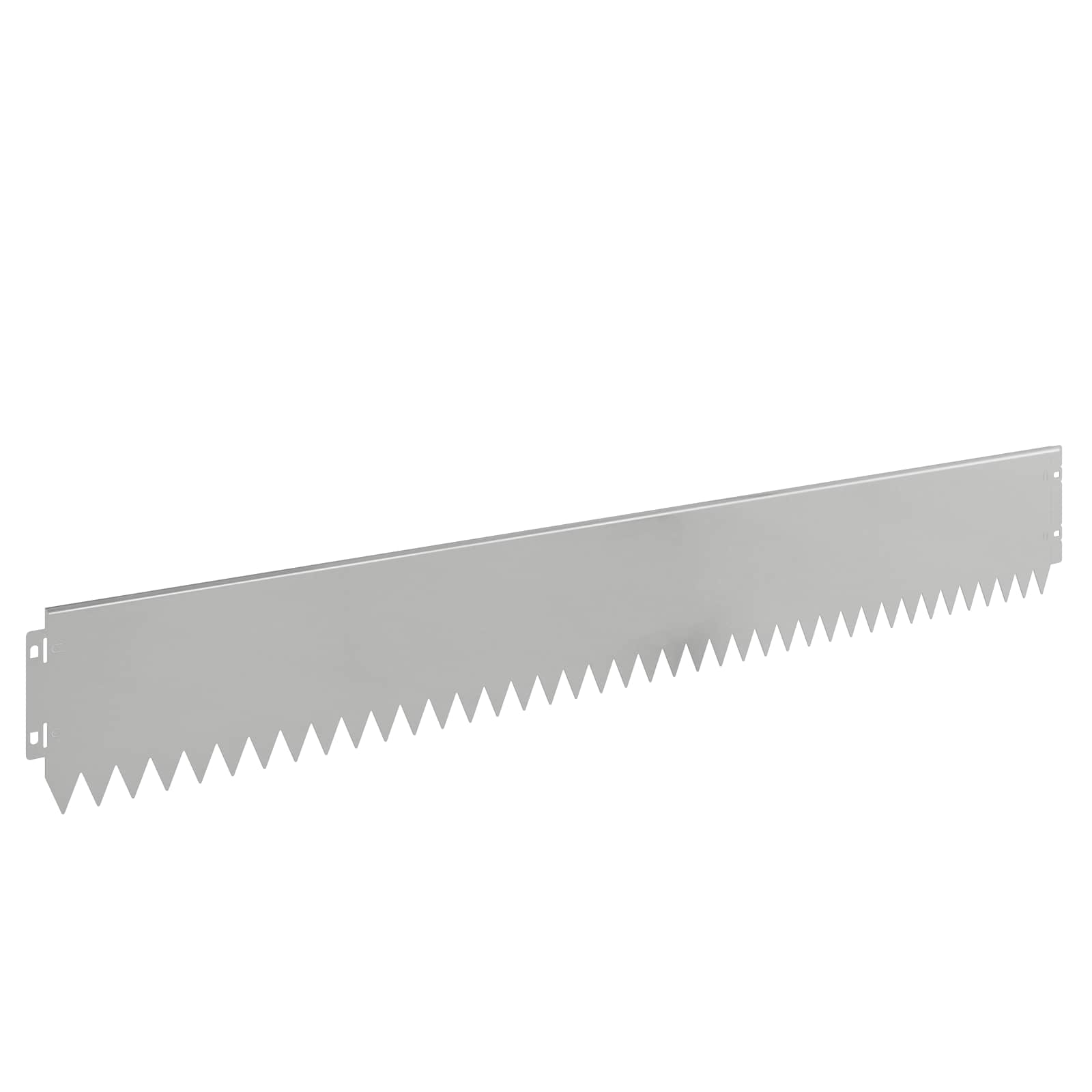 Gazonrand 20 st 103 x 15 cm Staal Zilverkleurig