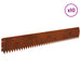 Gazonrand 10 st 103 x 15 cm Staal Roestig