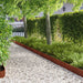 Gazonrand 20 st 103 x 15 cm Staal Roestig
