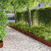 Gazonrand 20 st 103 x 20 cm Staal Roestig