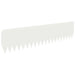 Gazonrand 10 st 103 x 25 cm Staal Wit