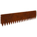 Gazonrand 20 st 103 x 25 cm Staal Roestig
