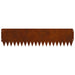 Gazonrand 20 st 103 x 25 cm Staal Roestig