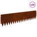 Gazonrand 20 st 103 x 25 cm Staal Roestig