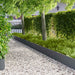 Gazonrand 10 st 103 x 30 cm Staal Antracietkleurig