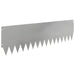 Gazonrand 10 st 103 x 30 cm Staal Zilverkleurig