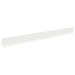 Gazonrand 20 st 103 x 10 cm Staal Wit