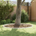 Gazonrand 30 st 103 x 10 cm Staal Wit