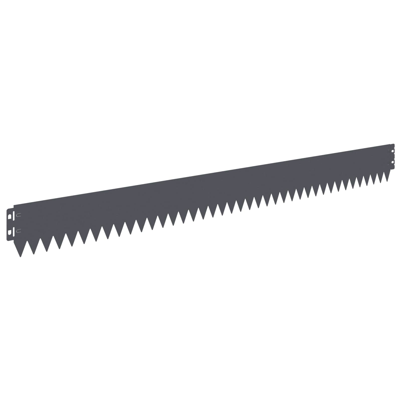 Gazonrand 10 st 103 x 10 cm Staal Antracietkleurig