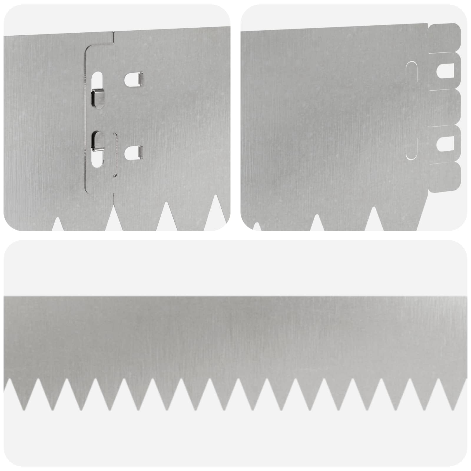 Gazonrand 20 st 103 x 10 cm Staal Zilverkleurig