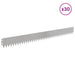 Gazonrand 30 st 103 x 10 cm Staal Zilverkleurig