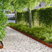 Gazonrand 20 st 103 x 10 cm Staal Roestig