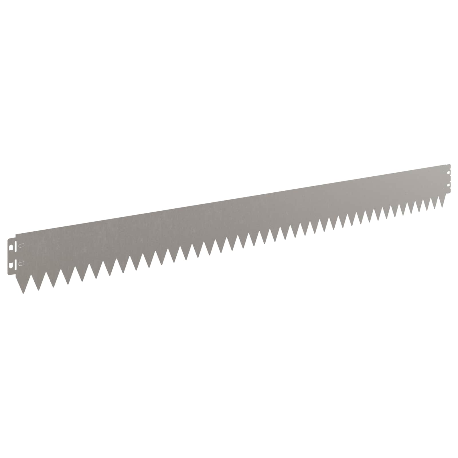Gazonrand 50 st 103 x 10 cm Staal Roestig