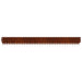 Gazonrand 50 st 103 x 10 cm Staal Roestig